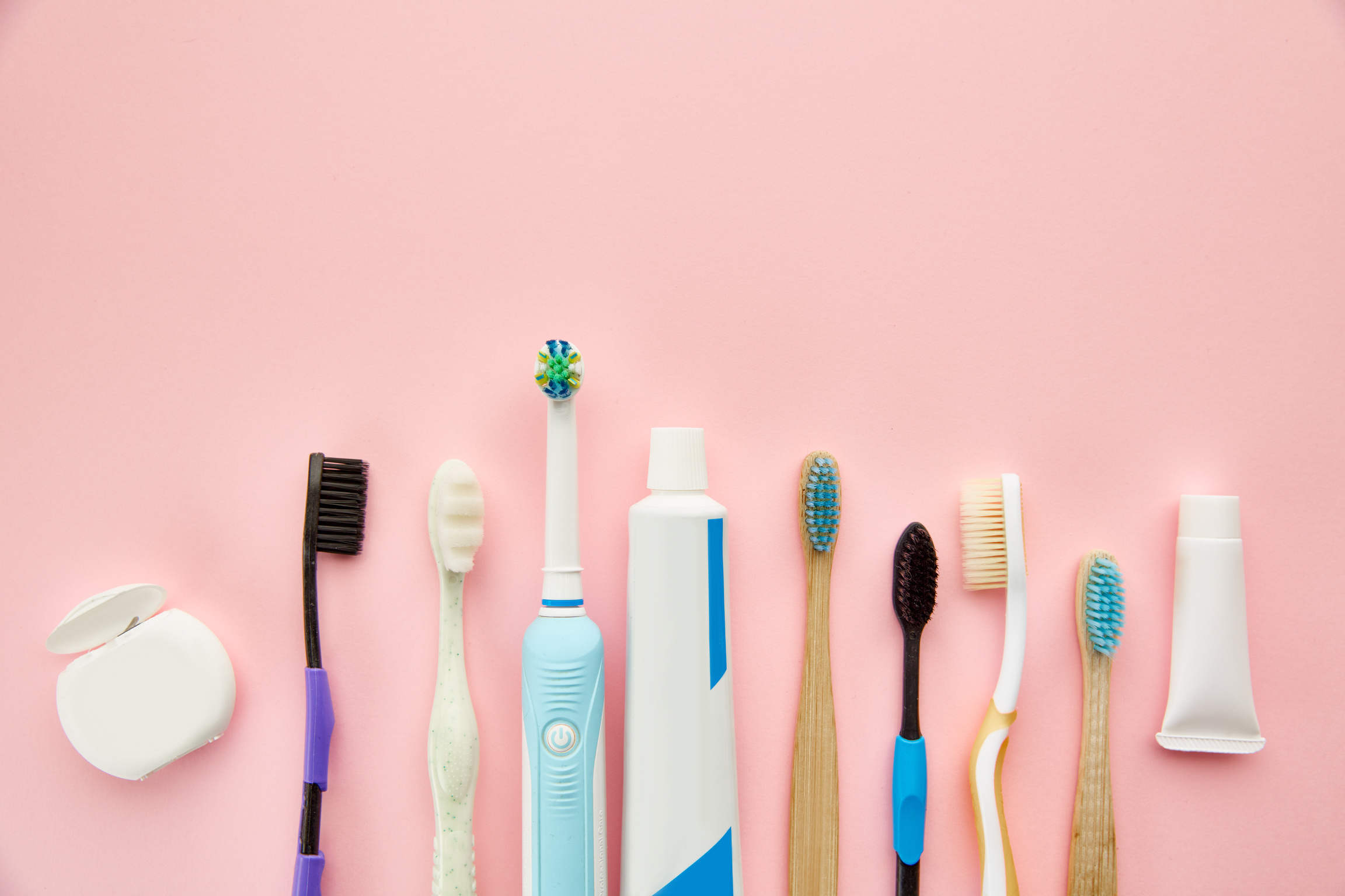 Oral Care Products, Different Toothbrushes